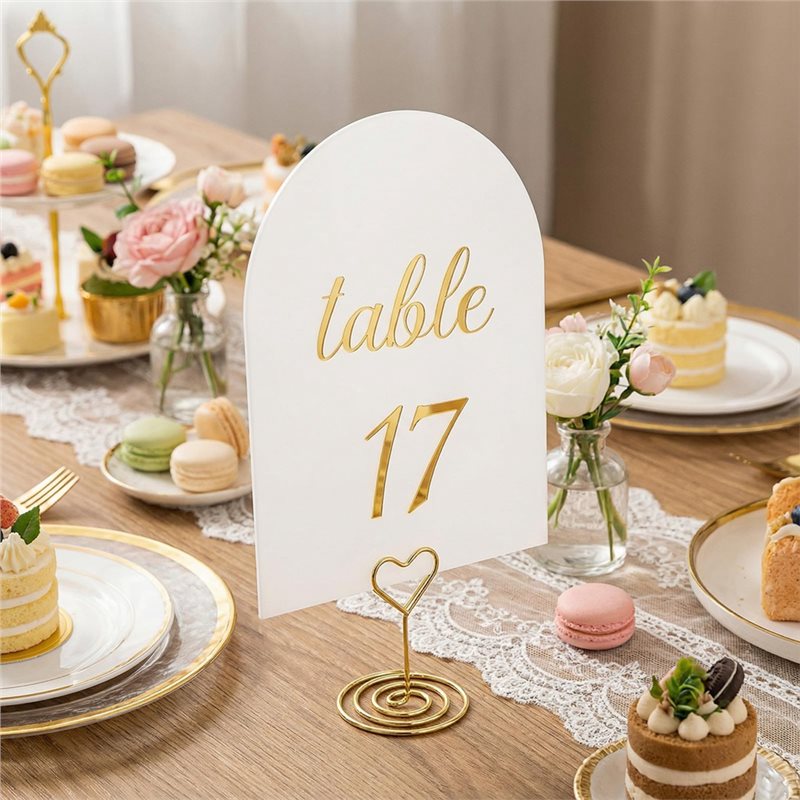 DTA4 Altın Varaklı Masa Numara - Table Number Gold incelemesi ve fiyatı