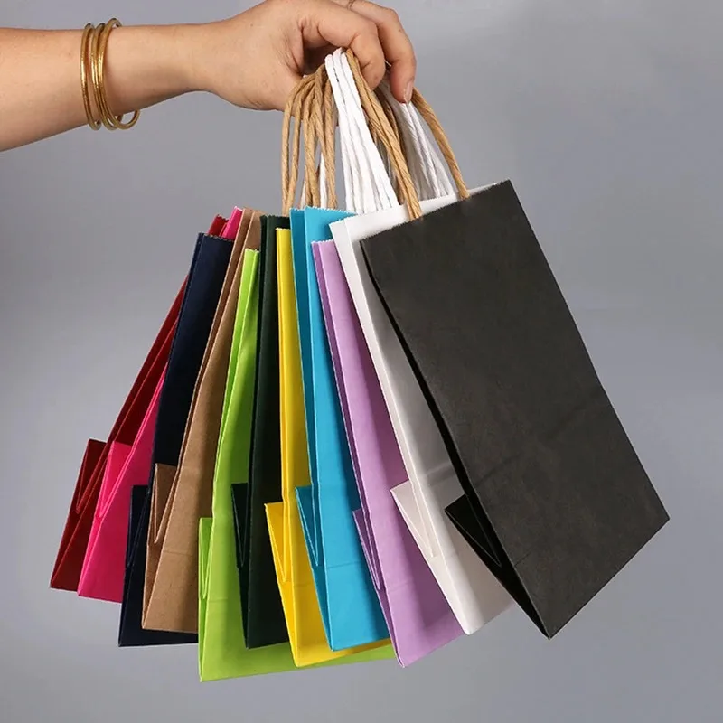 10/30/50 adet Kraft Kağıt Torb - Wedding/Event Supply Store incelemesi ve fiyatı